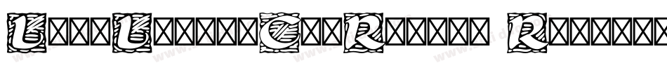 LinoLetterCutRagged Regular字体转换